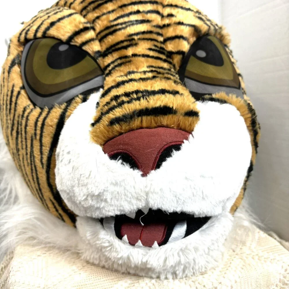 Dan Dee Big Greeter Heads Tiger Plush Mascot Head Adult Halloween